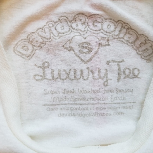 David & Goliath t-shirt - Picture 3 of 3
